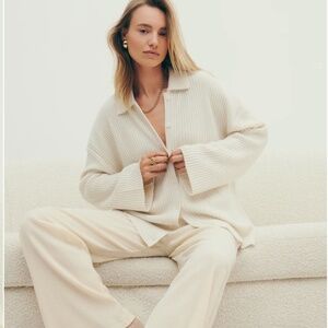 Fantino Cashmere Collared Cardigan